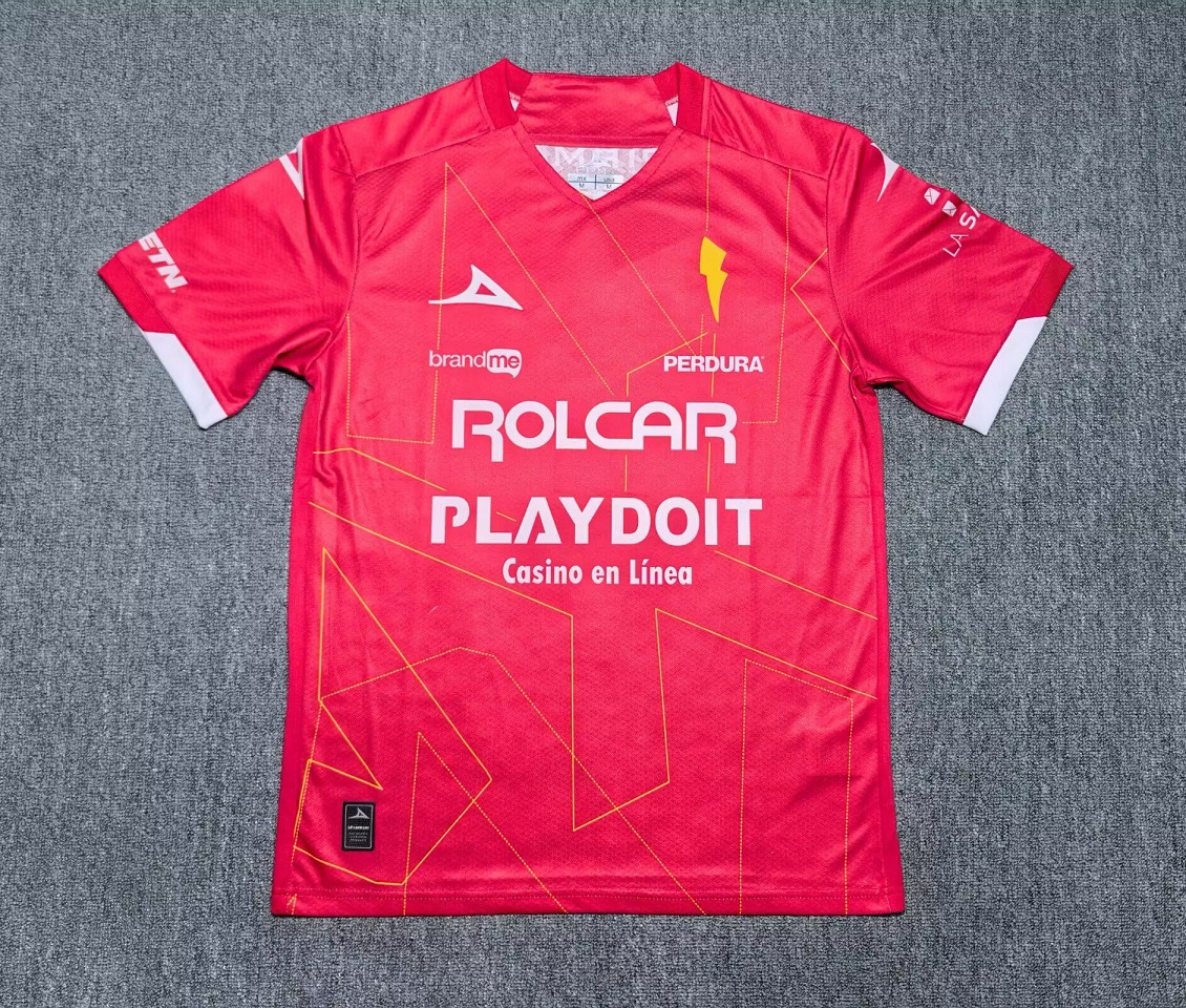 AAA Quality Necaxa 25/26 Away Red Soccer Jersey